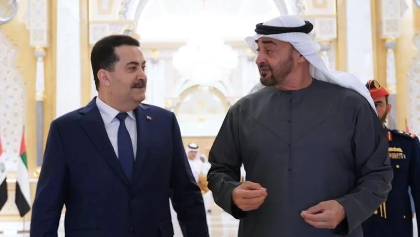 العراق والإمارات يبحثان العمل على تعزيز العلاقات في المجالات السياسية والاقتصادية العراق والإمارات يبحثان العمل على تعزيز العلاقات في المجالات السياسية والاقتصادية