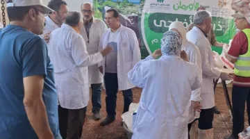 تحصين 7245 رأس ماشية.. حملات بيطرية في الإسماعيلية للحفاظ على الثروة الحيوانية والداجنة