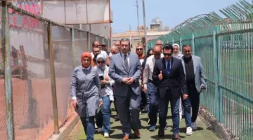 تحسين شامل لمركز شباب دمياط مع خطط لإنشاء مسبح نصف أوليمبي