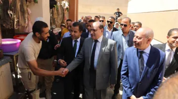 محافظ القاهرة يفتتح سوقى عمار بن ياسر وعبدالمجيد محمود الحضاريين بحى المقطم