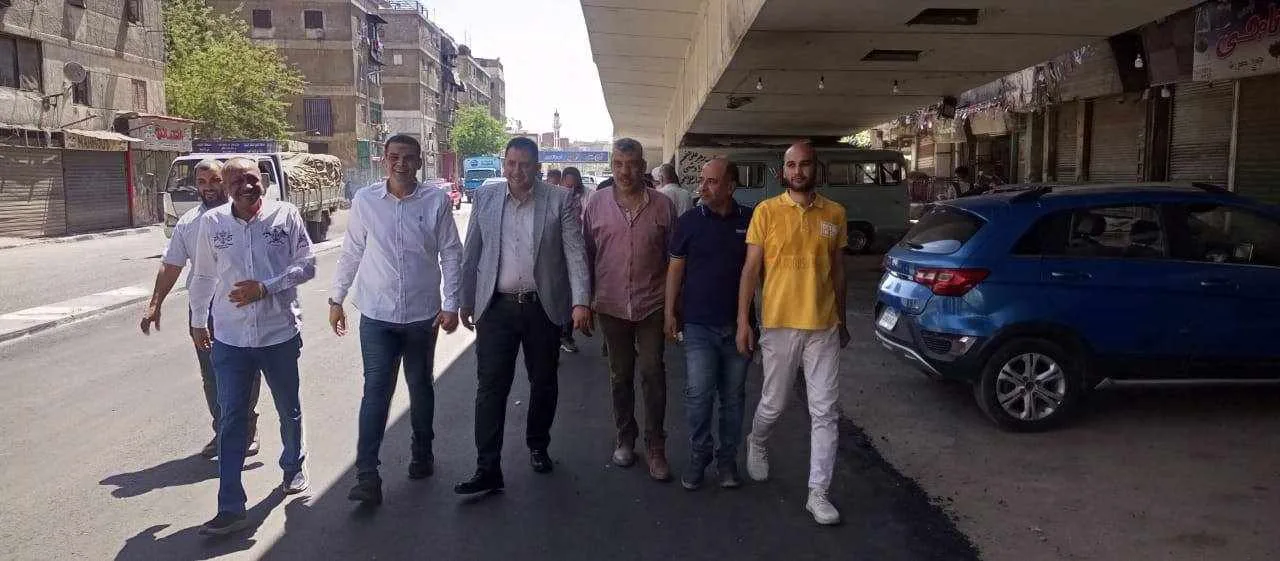 نائب محافظ القاهرة يتفقد أعمال التطوير الجارية بالزاوية الحمراء ويوجه بسرعة الإنتهاء من رصف الشوارع نائب محافظ القاهرة يتفقد أعمال التطوير الجارية بالزاوية الحمراء ويوجه بسرعة الإنتهاء من رصف الشوارع