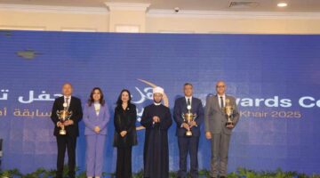 محافظ القليوبية يشارك في احتفالية مسابقة أهل الخير لتكريم الجمعيات الاكثر مشاركه في تقديم الإطعام خلال رمضان
