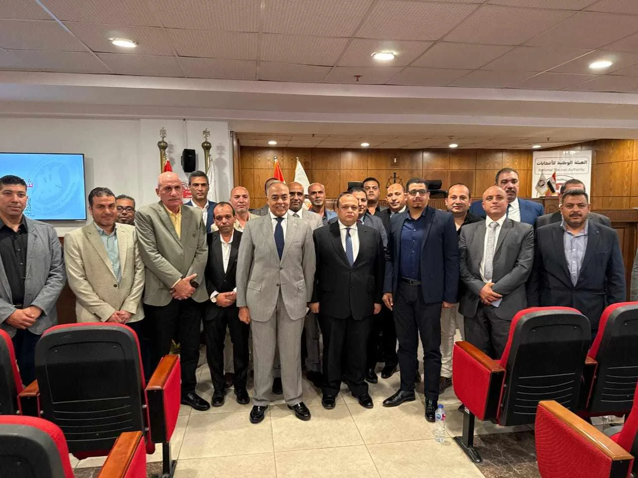 الوطنية للانتخابات تنظم ندوة تثقيفية بمقر معهد البحوث الجنائية والتدريب الوطنية للانتخابات تنظم ندوة تثقيفية بمقر معهد البحوث الجنائية والتدريب