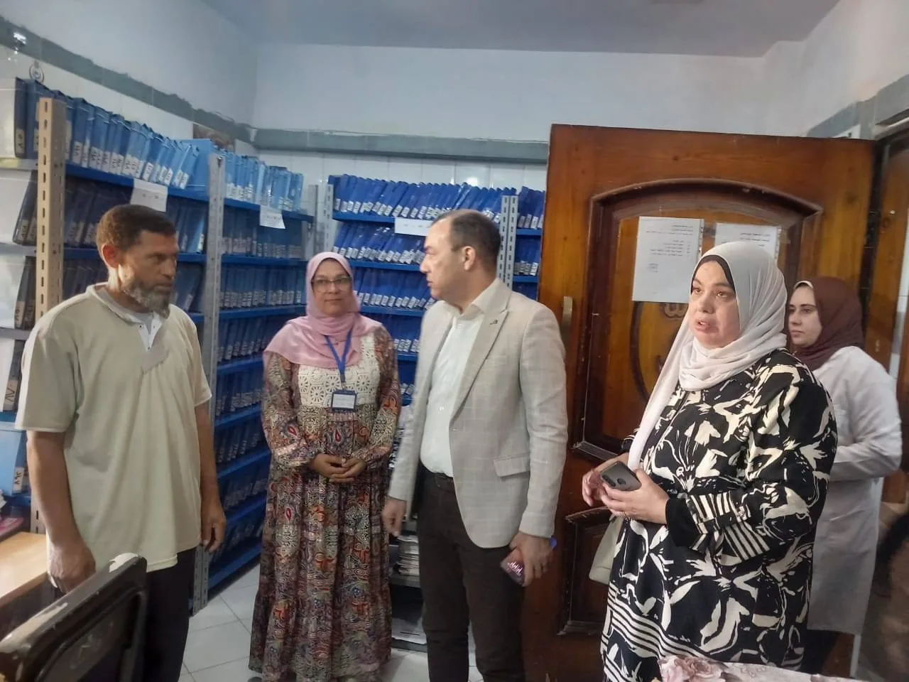 وكيل وزارة الصحة في البحيرة يزور وحدة الصحة للأسرة في الجرادات بأبو حمص
