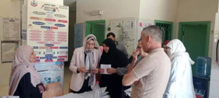 زيارة ميدانية لمديرة الرعاية الصحية في وحدات بئر العبد بشمال سيناء والتحقيق مع الغائبين