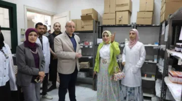 محافظ بني سويف يزور وحدة دشطوط الصحية لتقييم جودة الخدمات المقدمة للمواطنين.