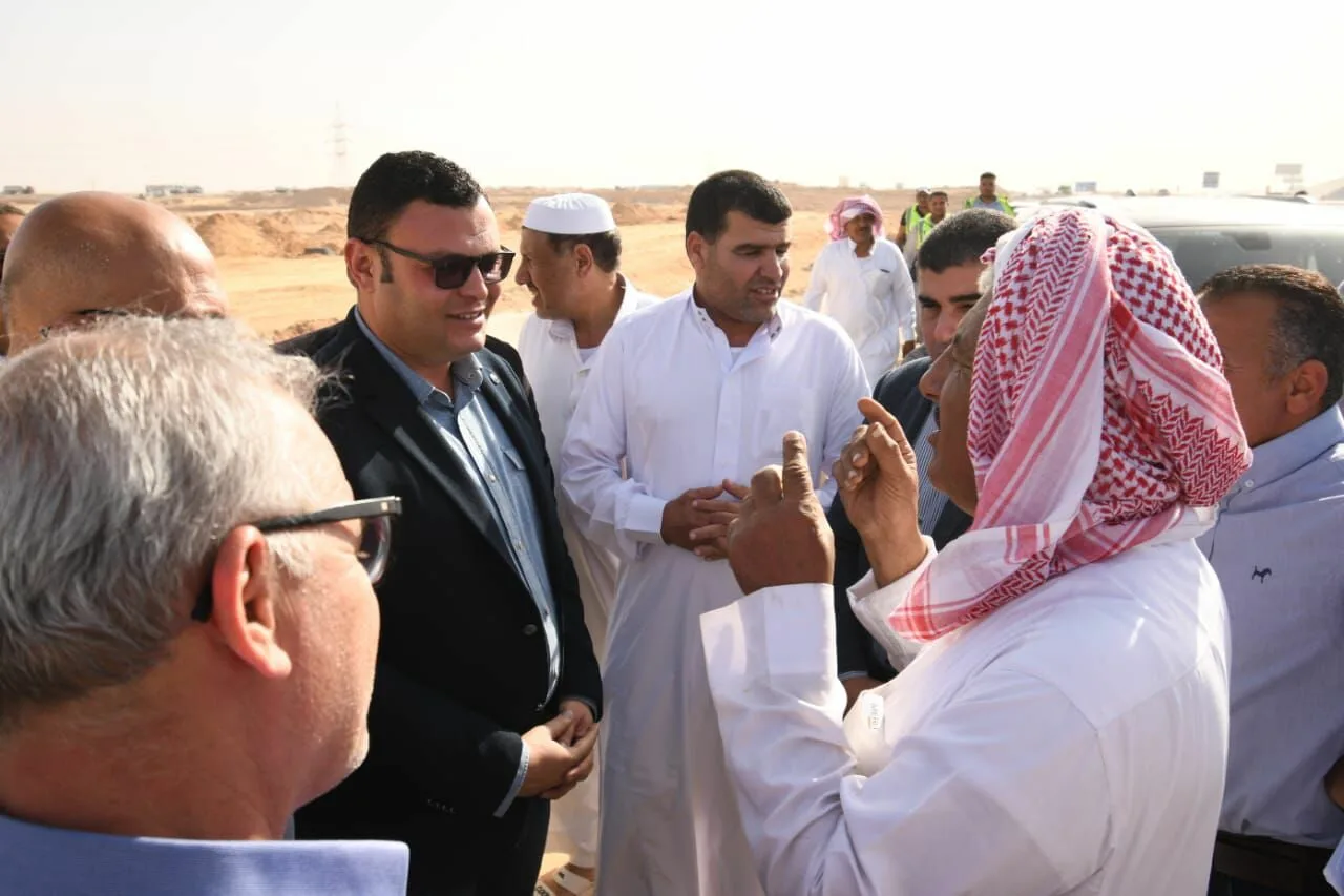 وزير الإسكان يتفقد سير العمل بالتجمع العمراني غرب الضبعة بالساحل الشمالي وزير الإسكان يتفقد سير العمل بالتجمع العمراني غرب الضبعة بالساحل الشمالي