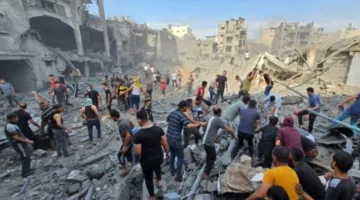 7 شهداء و60 جريحاً نتيجة قصف الاحتلال على رفح الفلسطينية