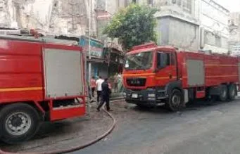 السيطرة على حريق نشب داخل مطعم بالفيوم إثر انفجار أسطوانة غاز بسبب ارتفاع درجات الحرارة السيطرة على حريق نشب داخل مطعم بالفيوم إثر انفجار أسطوانة غاز بسبب ارتفاع درجات الحرارة