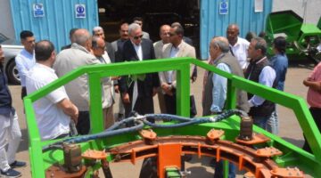 محافظ الغربية يستقبل وزير الزراعة بجمهورية مدغشقر