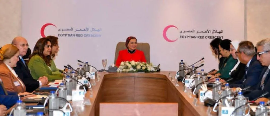 نجاح السيسي: أفتخر بدوري الشرفي في الهلال الأحمر ونسعى لتقديم الخدمة لأكبر عدد ممكن من المستفيدين نجاح السيسي: أفتخر بدوري الشرفي في الهلال الأحمر ونسعى لتقديم الخدمة لأكبر عدد ممكن من المستفيدين
