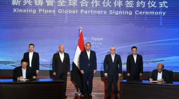 رئيس الوزراء يشرف على إبرام 4 عقود مع مصنع شركة «شين شينج» بقيمة 34.5 مليار جنيه