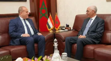 سفير مصر بالرباط يبحث مع رئيس مجلس النواب المغربي التعاون والتنسيق البرلماني بين البلدين |صور