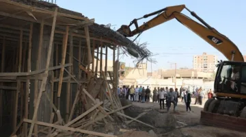 محافظ المنيا: إزالة 77 حالة تعد على الأراضي الزراعية وأملاك الدولة
