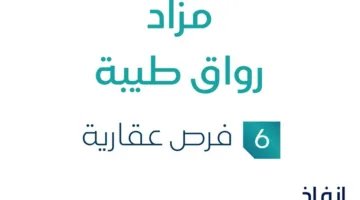 6 فرص استثمارية في العقارات .. مزاد رواق طيبة في سوق العقارات السعودي