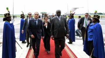 مدبولي يشارك في حفل تنصيب الرئيس الجابوني بريس نجيما