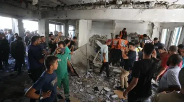 استشهاد 15 فلسطينياً جراء غارة إسرائيلية على مدرسة تأوي نازحين في شمال غزة