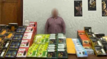 ضبط مالك محل بالمنوفية يبيع أجهزة ريسيفر غير مصرح بتداولها