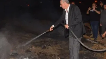 بعد ساعات من الجهود المكثفة.. السيطرة على حريق شونة الكتان في الغربية