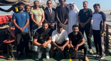 الخارجية تتابع الموقف القانوني للبحارة المصريين بالإمارات بعد وصولهم ميناء خالد