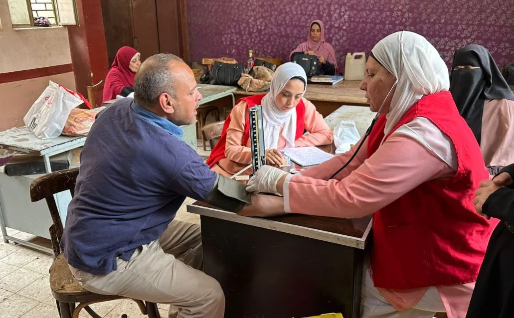 وكيل وزارة الصحة في المنوفية: تعزيز فرق المبادرات الرئاسية لزيادة التغطية والوصول إلى المواطنين في مواقعهم. وكيل وزارة الصحة في المنوفية: تعزيز فرق المبادرات الرئاسية لزيادة التغطية والوصول إلى المواطنين في مواقعهم.