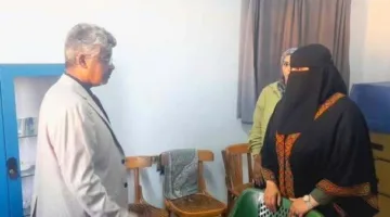 وكيل صحة شمال سيناء يتفقد الفلسطينيين المتعافين في نادي الاتحاد بالعريش