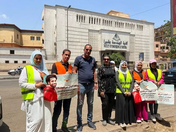 حملة توعية لمكافحة تعاطي المخدرات تستهدف السائقين والشباب في حي الساحل شمال القاهرة حملة توعية لمكافحة تعاطي المخدرات تستهدف السائقين والشباب في حي الساحل شمال القاهرة
