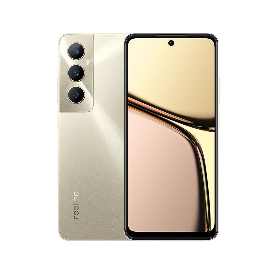 ريلمي C65 بشريحتين، سعة 256 جيجا، رام 8 جيجا، شبكة 4G LTE - ذهبي - اصدار  الشرق الاوسط