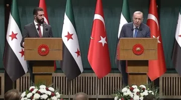 أردوغان في محادثات مع الشرع: نعارض الاعتداءات الإسرائيلية على سوريا