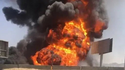 النيابة تحيل خمسة مشتبه بهم في حادث انفجار أنبوب غاز الواحات إلى القضاء. النيابة تحيل خمسة مشتبه بهم في حادث انفجار أنبوب غاز الواحات إلى القضاء.