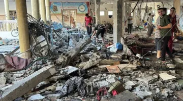 صحة غزة: 17 شهيدا بقصف إسرائيلي استهدف مدرسة للنازحين بمخيم بالبريج