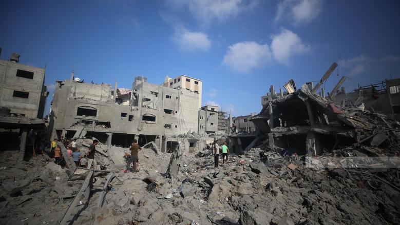 استشهاد 14 فلسطينيا في قصف إسرائيلي على قطاع غزة استشهاد 14 فلسطينيا في قصف إسرائيلي على قطاع غزة