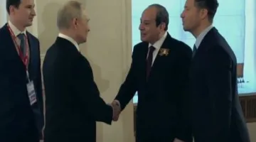 بوتين يستقبل الرئيس السيسي على هامش حفل عشاء بالكرملين في احتفالات الذكرى الثمانين لعيد النصر