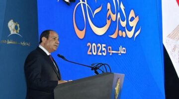 بعد المشاركة في عيدهم.. رئيس اتحاد العمال: الرئيس السيسي يحرص على إيجاد بيئة عمل مناسبة لهم
