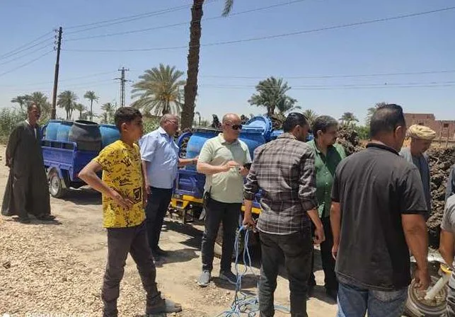 يضاف لها مياه نار.. ضبط 1200 لتر حليب فاسد في بني سويف يضاف لها مياه نار.. ضبط 1200 لتر حليب فاسد في بني سويف