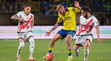رايو فاليكانو يحقق فوزا ثمينا أمام لاس بالماس بالدوري الإسباني