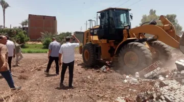 انطلاق المرحلة الأولى من الموجة الـ26 لإزالة التعديات على أملاك الدولة في الفيوم