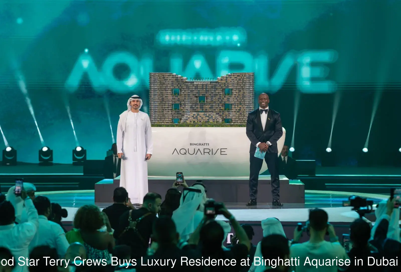 Hollywood Star Terry Crews Buys Luxury Residence at Binghatti Aquarise in Dubai Hollywood Star Terry Crews Buys Luxury Residence at Binghatti Aquarise in Dubai