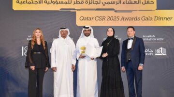 QNB receives “Best CSR Initiative in the Banking and Financial Sector” Award