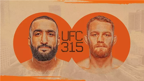 UFC 315.. مشاهدة نزال بلال محمد وجاك ديلا مادلينا بث مباشر UFC 315.. مشاهدة نزال بلال محمد وجاك ديلا مادلينا بث مباشر