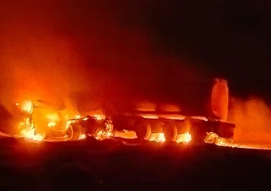 نشوب حريق كبير في كورنيش النيل بمنطقة المعادي نشوب حريق كبير في كورنيش النيل بمنطقة المعادي
