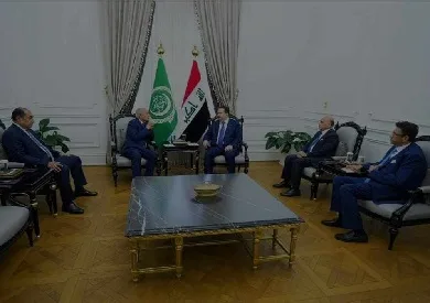أبو الغيط يثني على تجهيزات العراق لاستضافة القمة العربية أبو الغيط يثني على تجهيزات العراق لاستضافة القمة العربية