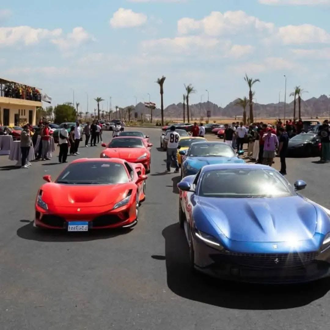 انطلاق فعاليات أكبر سباق للسيارات الرياضية فائقة السرعة بمدينة شرم الشيخ انطلاق فعاليات أكبر سباق للسيارات الرياضية فائقة السرعة بمدينة شرم الشيخ