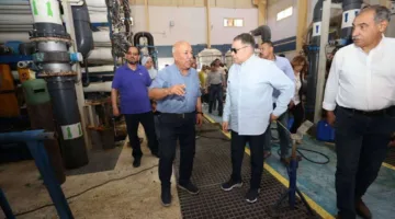 محافظ البحر الأحمر يقوم بزيارة محطة مياه الشرب «اليسر» للتأكد من استعدادها لموسم الصيف