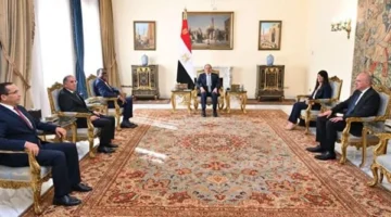 السيسي يناقش مع رئيس البنك الإفريقي للتنمية سبل تعزيز التعاون.