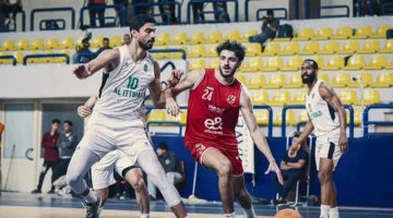 الاتحاد السكندري يتفوق على الأهلي في المباراة الافتتاحية من نهائي دوري السوبر لكرة السلة