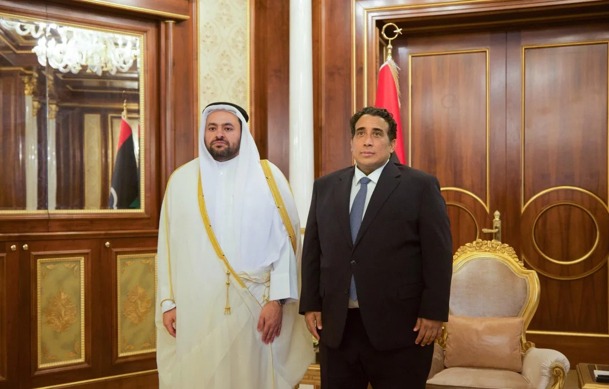  رئيس المجلس الرئاسي الليبي يستقبل وزير الدولة بوزارة الخارجية رئيس المجلس الرئاسي الليبي يستقبل وزير الدولة بوزارة الخارجية