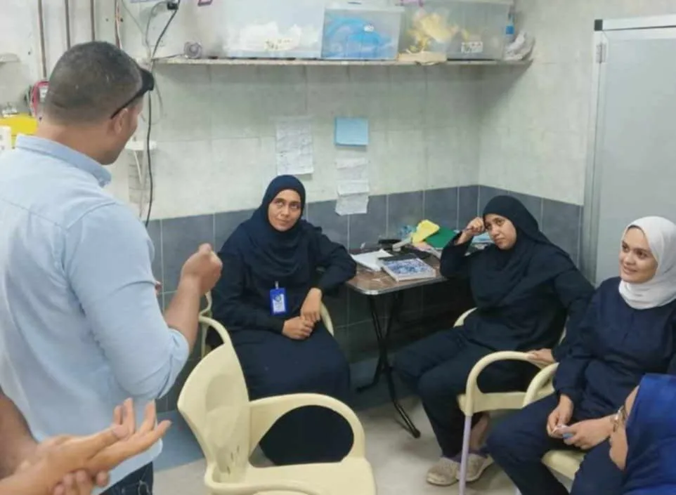 مستشفيات جامعة بنها تعقد ورشة عمل حول السلامة في العمل ومخاطر الحريق مستشفيات جامعة بنها تعقد ورشة عمل حول السلامة في العمل ومخاطر الحريق