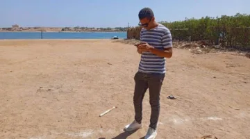 وفد إدارة الهيئة المصرية العامة لحماية الشواطئ يتابع شواطئ شرم الشيخ