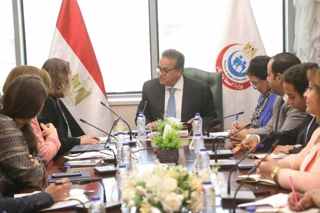 الصحة والوكالة الفرنسية للتنمية تبحثان التعاون في مشروعات الرعاية الصحية والتوسع في التدريب الصحة والوكالة الفرنسية للتنمية تبحثان التعاون في مشروعات الرعاية الصحية والتوسع في التدريب
